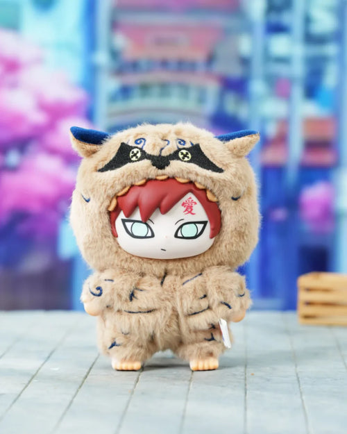 EAKI x TOP TOY Naruto Shippuden Cute Beast Party Plush Keychains