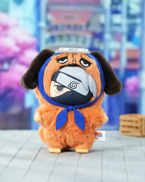 EAKI x TOP TOY Naruto Shippuden Cute Beast Party Plush Keychains