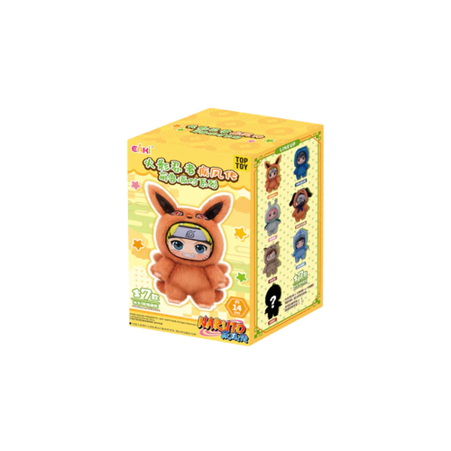 EAKI x TOP TOY Naruto Shippuden Cute Beast Party Plush Keychains