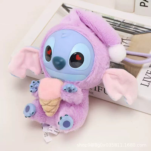 Disney Stitch Eat Something Before Sleep Series-Vinyl Plush Pendant Blind Box